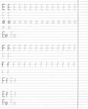 Письмо английских букв по линейкам. Задания по чистописанию и каллиграфии — фото, картинка — 2