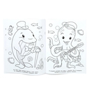 Модные животные. Раскраска — фото, картинка — 2