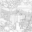 В ритме лета. Палитра солнечных дней. Раскраска — фото, картинка — 4