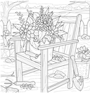 В ритме лета. Палитра солнечных дней. Раскраска — фото, картинка — 5