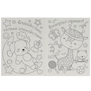 Kawaii животные. Раскраска — фото, картинка — 2