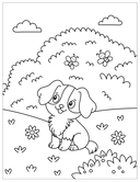 Милые раскраски. Животные — фото, картинка — 4