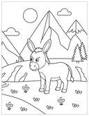 Милые раскраски. Животные — фото, картинка — 6