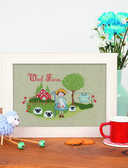 Вышивка крестом. Милые схемы от Lilli Violette — фото, картинка — 8