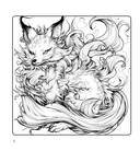 Кицунэ. Рисунки для медитаций — фото, картинка — 4