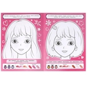 Аниме-макияж. Style Раскраска — фото, картинка — 3