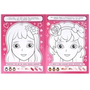 Аниме-макияж. Style Раскраска — фото, картинка — 4