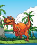 Динозавры. Раскраски из сказки — фото, картинка — 2