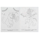 Милые котики. Раскраска для детского сада — фото, картинка — 2