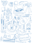 Моя первая коллекция рисунков. Как побороть внутреннего критика и быстро научиться рисовать — фото, картинка — 1