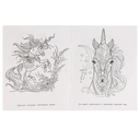 Раскраска. Сказочная терапия. Единороги — фото, картинка — 1