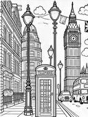 Раскрась Лондон! — фото, картинка — 3