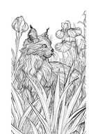 Котики в волшебном саду — фото, картинка — 5