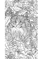 Котики в волшебном саду — фото, картинка — 7