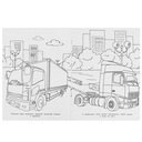 Грузовики и спецтехника. Раскраска — фото, картинка — 1