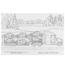 Грузовики и спецтехника. Раскраска — фото, картинка — 3