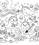 Я очень люблю раскрашивать kawaii — фото, картинка — 7