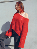 Вяжи как дизайнер. Luxury рвань на спицах. Как связать и испортить дизайнерский свитер, чтобы быть в тренде и выглядеть дорого — фото, картинка — 5