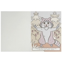 Обитатели леса. Большая водная раскраска — фото, картинка — 1