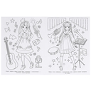 Чудо-концерт. Аниме. Раскраска — фото, картинка — 4