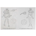 Отважные воительницы. Раскраска — фото, картинка — 1