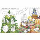 Самый маленький снеговик. Раскраска — фото, картинка — 2