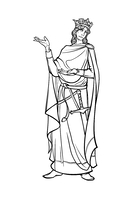 Средневековье. Раскраска-антистресс — фото, картинка — 10