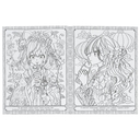 Удивительное аниме. Арт-раскраска — фото, картинка — 1