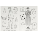 Загадочная академия. Раскраска — фото, картинка — 2