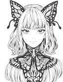 Art Book. Impressed by Manga Heroes. Раскраска — фото, картинка — 8