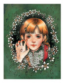 Девушки и поэзия. Раскраска — фото, картинка — 10