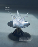 Цветы и листья. Объемные вышитые украшения на прозрачной основе — фото, картинка — 17