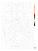 Прекрасная Япония. Раскраска по номерам — фото, картинка — 12