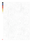 Прекрасная Япония. Раскраска по номерам — фото, картинка — 13