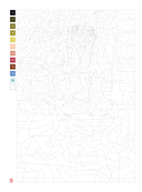 Прекрасная Япония. Раскраска по номерам — фото, картинка — 7