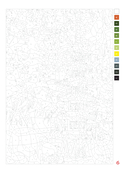 Прекрасная Япония. Раскраска по номерам — фото, картинка — 8