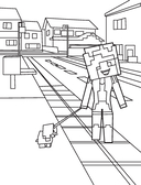 Евген Бро&Майнкрафт. Самая крутая раскраска — фото, картинка — 2