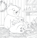 Мой милый мишка Тедди. Раскрашиваем 100+ рисунков любимой игрушки детства — фото, картинка — 14