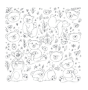 Мой милый мишка Тедди. Раскрашиваем 100+ рисунков любимой игрушки детства — фото, картинка — 9