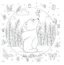 Мой милый мишка Тедди. Раскрашиваем 100+ рисунков любимой игрушки детства — фото, картинка — 11