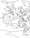 Волшебные существа мира Гарри Поттера. Раскраска — фото, картинка — 3