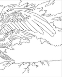 Волшебные существа мира Гарри Поттера. Раскраска — фото, картинка — 4