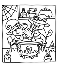 Сидим с бобром кофе пьем. Антистресс-раскраска — фото, картинка — 10