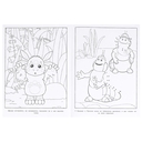 Танцовщица Мила. Лунтик. Раскраска — фото, картинка — 2