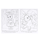 Танцовщица Мила. Лунтик. Раскраска — фото, картинка — 3