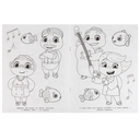 Талантливые черепашки. Раскраска — фото, картинка — 2