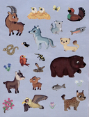 Приключения на горных вершинах. Книжка с наклейками — фото, картинка — 2