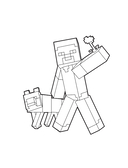 Суперраскраска Майнкрафт. Строй, твори, раскрашивай — фото, картинка — 2