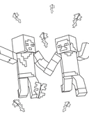 Суперраскраска Майнкрафт. Строй, твори, раскрашивай — фото, картинка — 3