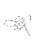 Суперраскраска Майнкрафт. Строй, твори, раскрашивай — фото, картинка — 4